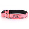 Personalised Printed ID Reflective Deluxe Padded Dog Collar
