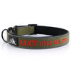 Personalised Embroidered Tactical Dog Collar