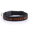 Deluxe Bamboo & Padded Fleece - Personalised Dog Collar