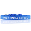 Personalised Dog Collar - Embroidered - Nylon