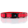 (NEW DESIGN) SUPER PREMIUM - NYLON & PADDED NEOPRENE WITH SAFETY REFLECTION STRIPS DOG COLLARS