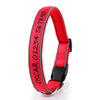 (NEW DESIGN) SUPER PREMIUM - NYLON & PADDED NEOPRENE WITH SAFETY REFLECTION STRIPS DOG COLLARS