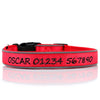 (NEW DESIGN) SUPER PREMIUM - NYLON & PADDED NEOPRENE WITH SAFETY REFLECTION STRIPS DOG COLLARS