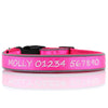 (NEW DESIGN) SUPER PREMIUM - NYLON & PADDED NEOPRENE WITH SAFETY REFLECTION STRIPS DOG COLLARS