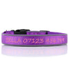 (NEW DESIGN) SUPER PREMIUM - NYLON & PADDED NEOPRENE WITH SAFETY REFLECTION STRIPS DOG COLLARS