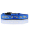 (NEW DESIGN) SUPER PREMIUM - NYLON & PADDED NEOPRENE WITH SAFETY REFLECTION STRIPS DOG COLLARS