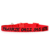 Personalised Cat Collar - Nylon with Safety Release Buckle