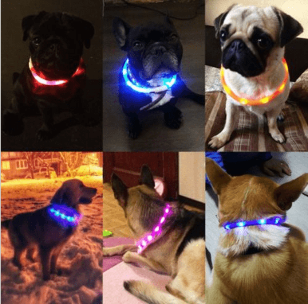 Rechargeable Waterproof LED Flashing Light Band Night Safety for