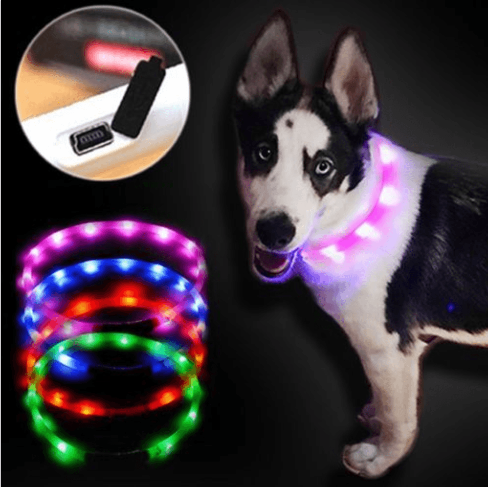 Rechargeable Waterproof LED Flashing Light Band Night Safety for