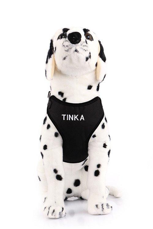 Canvas Mesh Harness - Custom Embroidered For Your Dog